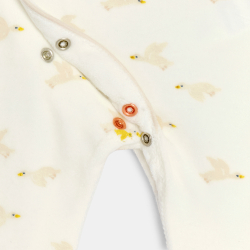 بيجاما مخملية عليها أوزة،...